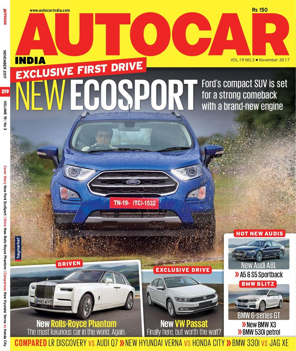 Autocar IndiaNovember 2017 Magazine Get your Digital Subscription